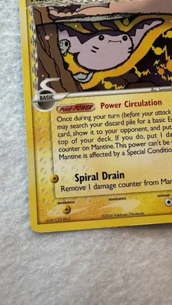 Mantine Delta Species Pokemon TCG Dragon Frontiers Non-Holo Rare Card #20/101 - Image 5