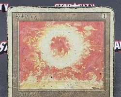 MTG Sol Ring- DAMAGED - 3rd Edition Magic the Gathering Card #274 - Image 3