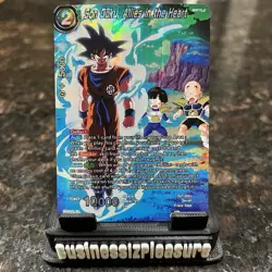 Son Goku Allies in the Heart Alternate Art Foil Dragon Ball Super Card Game | LP - Image 1