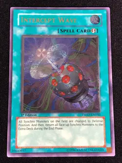Yugioh Intercept Wave TSHD-EN050 1ST ULTIMATE (NM) - Image 1