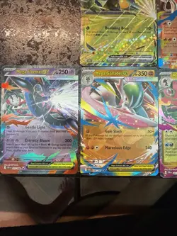 Pokemon TCG Chaos Rising Ex Cards - Image 2