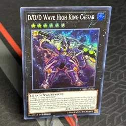 D/D/D Wave High King Caesar - SR - Yu-Gi-Oh! - COTD-EN042- 1st Ed. - Image 1