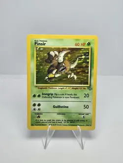 Pinsir 9/64 Jungle Set Holo Rare Pokemon Card Nintendo Pokemon TCG WOTC 1999 MP - Image 1