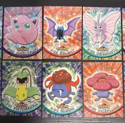 Vintage Topps Pokemon Card Lot Charizard Wartortle Jigglypuff 16 Cards - Image 3