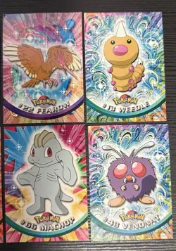 Vintage Topps Pokemon Card Lot Charizard Wartortle Jigglypuff 16 Cards - Image 4