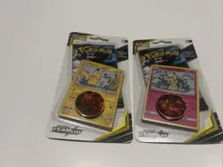 2x Sealed TEAM UP Blister Packs (Pikachu SM162 + Mimikyu SM163) Pokemon Cards - Image 2