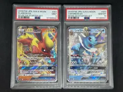 Eevee's Evolution GX Pokemon Cards PSA10 PSA9.8 JPN Umbleon Sylveon Eeveelution - Image 2