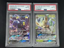 Eevee's Evolution GX Pokemon Cards PSA10 PSA9.8 JPN Umbleon Sylveon Eeveelution - Image 4