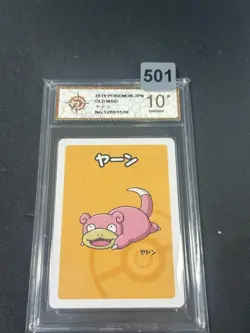 2019 Pokemon Rookidee Playing Card Japanese Old Maid Grade 10 - Image 1