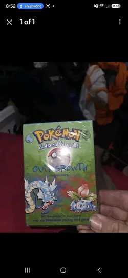 Pokemon TCG Overgrowth Theme Deck Wizards of the Coast Sealed 60 Cards 1999 - Image 2