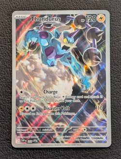 Thundurus 209 Black Star Promo SV: Scarlet & Violet Promo Cards Pokemon TCG NM - Image 1