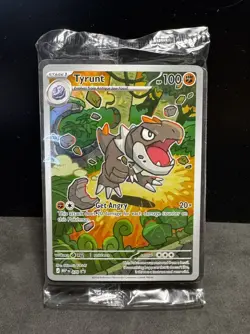 Tyrunt #070 Full Art Holo Promo Card - SEALED Near Mint - Perfect Order ETB - Image 1