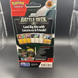 Pokemon TCG: Lucario ex Battle Deck (Ready to Play 60-Card Deck) NEW Box - Image 5