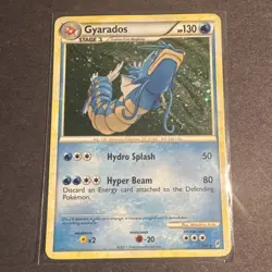 GYARADOS 7/95 Holo HGSS Call of Legends Pokemon TCG card MP - Image 1