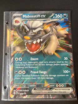 Mabosstiff ex - Jumbo Card 086 Jumbo Cards Holo - Image 2