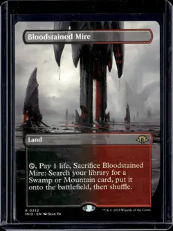 MTG - Modern Horizons 3 Bloodstained Mire (Borderless) 352 - Image 1