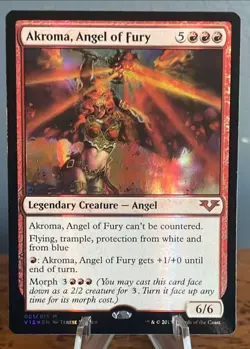 Magic: The Gathering Akroma, Angel of Fury From the Vault: Angels Foil Mythic - Image 1