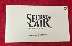 MTG Secret Lair Slay the Day Rainbow Foil Edition Sealed 2025 New - Image 1