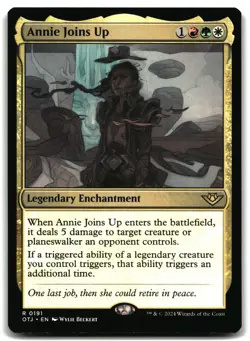 Annie Joins Up 191 Magic_the_gathering Outlaws of Thunder Junction - Image 1