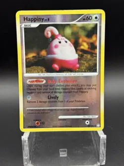 Pokemon TCG Happiny Diamond & Pearl Uncommon 52/123 2007 (LP) - Image 1