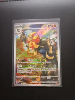 Pyroar 200/193 Paldea Evolved Illustration Full Art Holo Pokemon Card - Image 1
