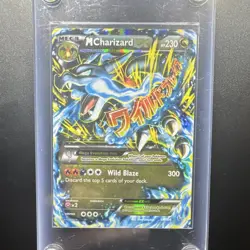 Pokemon TCG M Charizard EX 69/106 XY Flashfire Ultra Rare Full Art Holo 2014 - Image 1