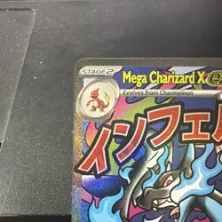 Pokemon TCG Mega Charizard X ex 023 Me: Mega Evolution Promo Holo EN 360HP - Image 4