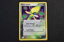 Dark Celebi Holo #4/101 Pokemon EX Hidden Legends 2004 - Image 1