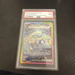 Pokemon TCG: Steller Crown - Terapagos EX #170 Special Illustration Rare PSA 9 - Image 1