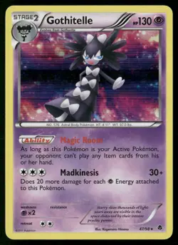 Gothitelle 47/98 Holo Rare Emerging Powers Pokemon Holo Lightly Played - Image 1
