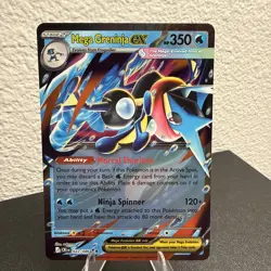 Pokemon Mega Greninja ex 022/086 Chaos Rising Double Rare Holo - NM/Mint - Image 1