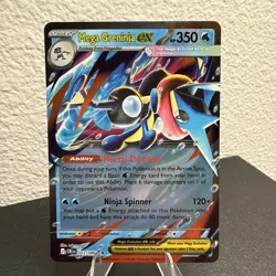 Pokemon Mega Greninja ex 022/086 Chaos Rising Double Rare Holo - NM/Mint - Image 2