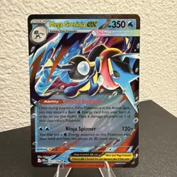 Pokemon Mega Greninja ex 022/086 Chaos Rising Double Rare Holo - NM/Mint - Image 3