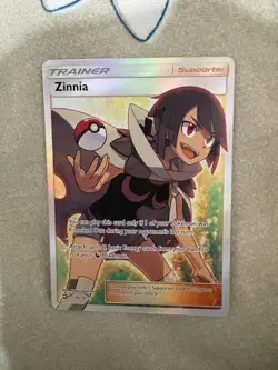 Pokemon Zinnia 70/70 Dragon Majesty Full Art Ultra Rare NM - Image 1