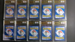 10x Blastoise V Pokemon Chinese 2023 Set OCD 9 Mint RR Holo Lot GL15 - Image 2