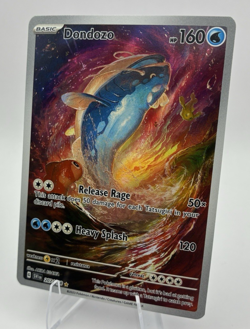 Dondozo Full Art, Pokemon Near Mint, Scarlet & Violet, Illustration Rare, 207 - Image 3