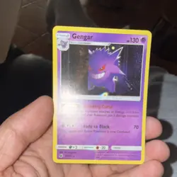 Pokemon Gengar Holo Rare Sm-Crimson Invasion 38/111 Stage 2 130 HP English - Image 1