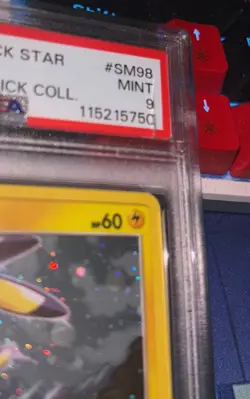 Lot of 2 PSA Graded Pokemon Card - Pikachu and Meganium - Image 2