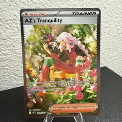 AZ's Tranquility 120/086 Chaos Rising Special Illustration Rare Pokemon TCG SIR - Image 1