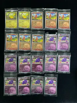 2025 Pokemon TCG S-Chinese 151C Pikachu Gengar Ball Holo Sealed Lot*19 QP68 - Image 2