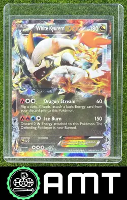 White Kyurem EX 2013 Pokemon Black & Legendary Treasures Ultra Rare #101/113 - Image 1