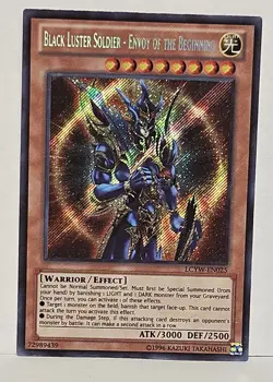 YUGIOH Black Luster Soldier -Envoy of the Beginning LCYW-EN025 SECRET RARE NM - Image 1