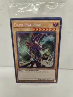 Vintage SEALED 1996 Yu Gi Oh Dark Magician Hologram #46986414 Trading Cards Pack - Image 2