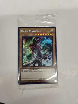 Vintage SEALED 1996 Yu Gi Oh Dark Magician Hologram #46986414 Trading Cards Pack - Image 3
