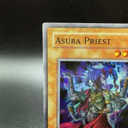Yu-Gi-Oh TCG Asura Priest LOD-071 Super Rare Near Mint Near Mint NM Holographic - Image 2