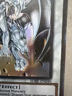 Yugioh Azure-eyes Silver Dragon Sdbe Foil Shift Lp - Image 3