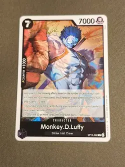 Monkey.D.Luffy OP15-092 R | Adventure on Kami's Island | One Piece TCG | EN - Image 1