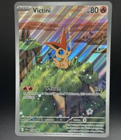 Pokemon Victini SVP 208 JUMBO Card Black Bolt White Flare PROMO 2025 - Image 1