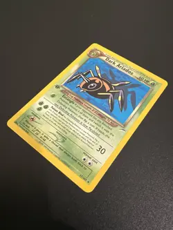 Dark Ariados 17/105 Neo Destiny 1st Edition 2002 Pokemon Card Rare NM - Image 3