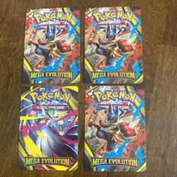 Pokemon TCG Mega Evolution Trainer Tips Art Card Set - Image 1